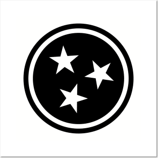 Tennessee Tri Star Flag Posters and Art